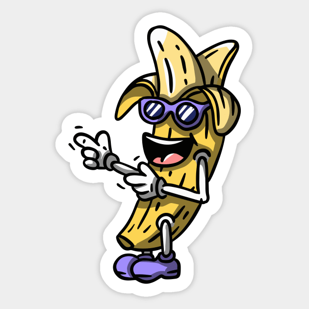 Banana Sticker by il_valley